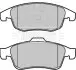 Фото Колодки гальмівні (передні) Citroen Berlingo/Peugeot Partner 08 BORG & BECK (BBP2069) зображення 2
