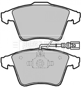 - Тормозные колодки для дисков BORG & BECK BBP2144