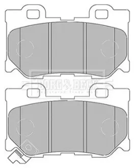 Тормозные колодки дисковые BORG & BECK BBP2434 Купить в Украине