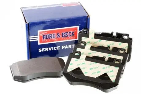 Колодки гальмівні (передні) MB C-class (W205) 14 BORG & BECK BBP2501 Купити в Україні