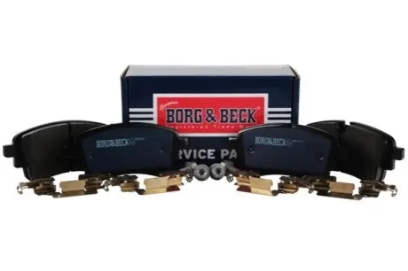 Гальмiвнi колодки дисковi BORG & BECK BBP2927 Купити в Україні