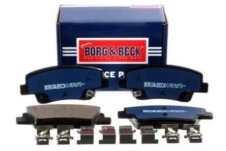 Гальмiвнi колодки дисковi BORG & BECK BBP2960 Купить в Украине