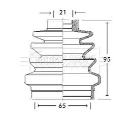 Фото Пыльник BORG & BECK (BCB2687) зображення 1