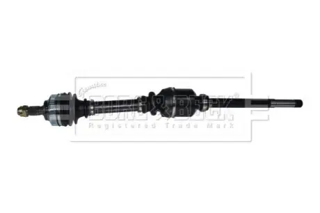 Фото Піввісь Citroen Berlingo/Peugeot Partner 1.6/2.0 HDi 98-11 (R) (25x24x869x48T) (+ABS) BORG & BECK (BDS1116) зображення 1
