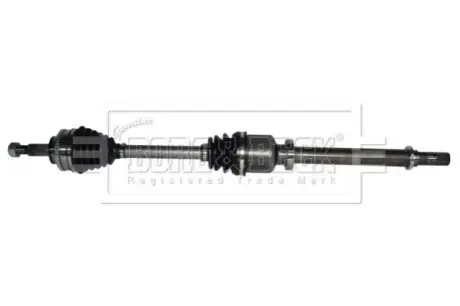 Піввісь Renault Kangoo 1.5 dCi 05- (R) (23x26x866x44T) (+ABS) BORG & BECK BDS1453 Купити в Україні