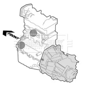 Подушка двигателя BORG & BECK BEM3273 Купить в Украине