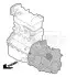Фото Подушка КПП Ford Fiesta 1.3/1.4i/1.6TDCi 01- (косточка + кронштейн) BORG & BECK (BEM3565) зображення 1