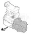 Фото Подушка двигуна (задня) (L) Mitsubishi L200 05-/Pajero 2.4-2.5 DI-D 4WD 08 BORG & BECK (BEM4428) зображення 2