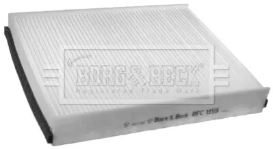 Фільтр салону Ford Transit Connect 1.0/1.6TDCi 13-/C-MAX 2.0 Duratec 10-/Volvo V40 1.6-2.0 12 BORG & BECK BFC1159 Купити в Україні