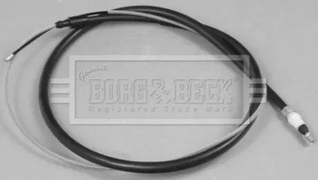 Трос ручника (задній) Citroen Berlingo/Peugeot Partner 08- (2398/1300mm) BORG & BECK BKB3069 Купити в Україні