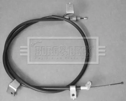 Трос ручника (задній) (L) Nissan Qashqai1.5/1.6/2.0 dCi 07-14 (1833mm) BORG & BECK BKB3220 Купити в Україні