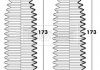 BSG3402 BORG & BECK  Пыльник рулевой рейки к-т