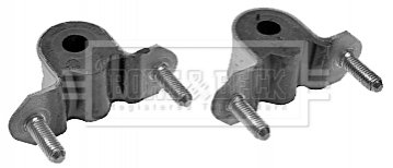 Втулка стабилизатора 2шт. со скобой BORG & BECK BSK7127K (фото 1)