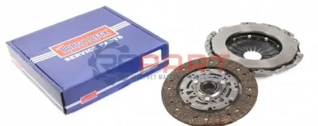 Фото Комплект зчеплення VW T5 2.5TDI/4motion 03-09 (96kw) (d=240mm) (+вижимний) BORG & BECK (HK2031) зображення 1