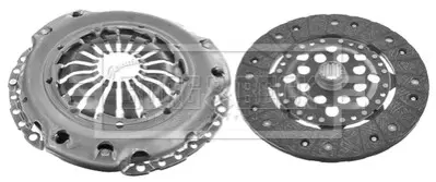 Комплект зчеплення Opel Vectra C 2.0 DTI/2.2 16V 99- (d=230mm) BORG & BECK HK2114 Купити в Україні