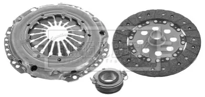 Фото Комплект зчеплення Toyota Corolla 2.0 D-4D 02-07 (d=225mm) (+вижимний) BORG & BECK (HK2141) зображення 1