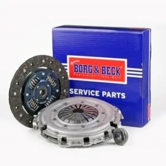 Комплект зчеплення Peugeot Partner 1.6i 10- (d=230mm) (+вижимний) BORG & BECK HK2486 Купити в Україні