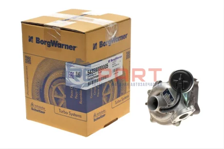 Комплект прокладок турбіни Fiat Doblo 1.3JTD BorgWarner 54359880005 Купити в Україні