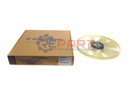 Фото Муфта вентилятора MB Sprinter (906) 2.2CDI OM651 09- (7 лопатей) = 20004440 BorgWarner (AM20004440M) зображення 1