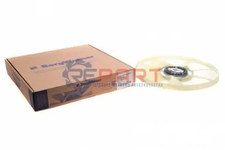 Фото Муфта вентилятора VW Crafter 2.0TDI 11-16 (7 лопастей/OM651/Low cut) = 20004779 BorgWarner (AM20004779M) зображення 1