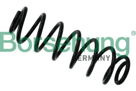 Пружина (задня) Skoda Octavia II 1.2-1.8TSI/1.6-2.0TDI 04-13/VW Jetta IV 10- (OE VAG) Borsehung B12622 Купити в Україні
