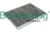 Фото Фільтр салона VW Golf IV/Skoda Octavia/Audi A3 1.0-3.2 92-10 (вугільний) Borsehung (B12796) зображення 1