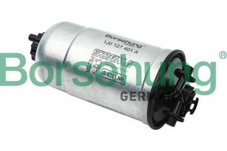 Фільтр паливний VW LT 2.5-2.8TDI 96-06 - (2D0129399, 2D0127399, 1J0127401J) Borsehung B12824