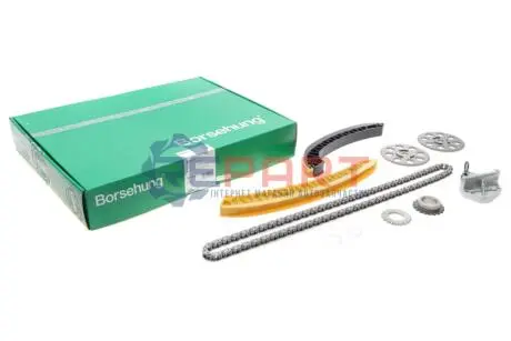 Фото 1 — Комплект ланцюга ГРМ Skoda Fabia 1.2i 01-08 Borsehung (B16295) Фото Комплект ланцюга ГРМ Skoda Fabia 1.2i 01-08 Borsehung (B16295) зображення 1