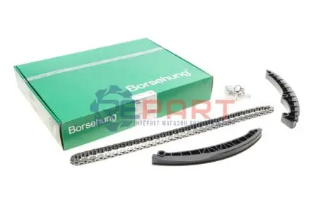Комплект ланцюга ГРМ Seat Ibiza IV/Toledo IV 1.2 08-15/Skoda Fabia/Rapid 1.2 07-14 (AZQ,BME,BZG,CGPB,CGPA) Borsehung B17991 Купити в Україні