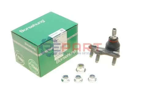 Опора кульова (передня/знизу/L) Audi A1 10-/Seat Ibiza 02-15/Skoda Fabia 99-14/Rapid 12-/VW Polo 01 Borsehung B18695 Купити в Україні