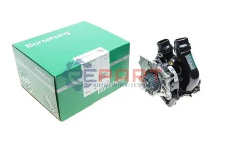 Помпа води Audi A3-A8/Skoda Octavia 1.8TSI/2.0RS/VW Golf V/VI 2.0TSI 06- (+термостат, датчик t) Borsehung B18736 Купити в Україні