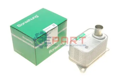 Фото 1 — Радіатор масляний VW T5/T6 2.0 TSI 11- (теплообмінник) Borsehung (B19085) Фото Радіатор масляний VW T5/T6 2.0 TSI 11- (теплообмінник) Borsehung (B19085) зображення 1