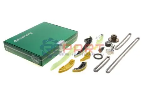 Комплект ланцюга ГРМ Audi A3/A4/Skoda Octavia/Superb/VW Golf 1.8-2.0TFSI 04-15 (3 ланцюги) Borsehung B19209 Купити в Україні