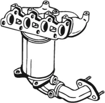 Каталізатор EURO 4 FORD FIESTA V, FUSION 1.3 11.01-08.08 BOSAL 099346