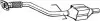 Каталізатор EURO 2 MERCEDES SPRINTER 2-T (B901, B902), SPRINTER 3-T (B903), SPRINTER 4-T (B904) 2.9D 02.95-05.06 BOSAL (099512) зображення 1