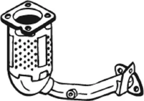 Каталізатор EURO 3/EURO 4 PEUGEOT 206 1.4/1.4LPG/1.6 09.98 BOSAL 099564