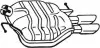 Глушник вихлопної системи задній AUDI A4 ALLROAD B8, A4 B8, A5 2.0D/3.0D 11.07-01.17 BOSAL (105031) зображення 1