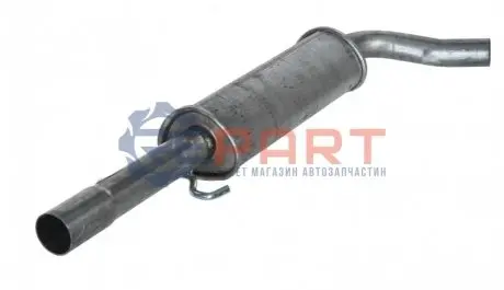 Глушник вихлопної системи середній AUDI A3 SEAT LEON, TOLEDO II SKODA OCTAVIA I VW BORA, BORA I, GOLF IV, NEW BEETLE 1.4/1.6/1.9D 09.96-12.10 BOSAL 105109