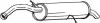 Глушник вихлопної системи задній CITROEN C4, C4 I PEUGEOT 308 I 1.6 09.07-10.14 BOSAL (135093) зображення 1