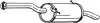 Глушник вихлопної системи задній CITROEN BERLINGO, BERLINGO MULTISPACE PEUGEOT PARTNER, PARTNER TEPEE 1.6D 04.08 BOSAL (135097) зображення 1