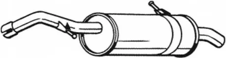 Задний. глушитель, выпускная сист. BOSAL 135117