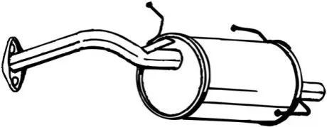 Глушитель выхлопных газов (конечный) BOSAL 145333