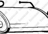 Глушитель выхлопных газов (конечный) 145611