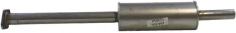 Глушник вихлопної системи середній FORD C-MAX II, FOCUS III, GRAND C-MAX 1.0 02.12-02.20 BOSAL 154501