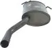 Глушник вихлопної системи задній MERCEDES C (W203), C T-MODEL (S203) 1.8/2.0 05.00-08.07 BOSAL (175035) зображення 2