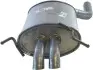 Глушник вихлопної системи задній MERCEDES C (W203), C T-MODEL (S203) 1.8/2.0 05.00-08.07 BOSAL (175035) зображення 4