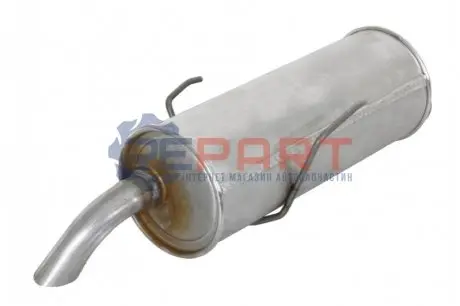 Глушник вихлопної системи задній PEUGEOT 106 I, 106 II 1.0-1.6 08.91-07.04 BOSAL 190003