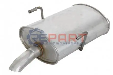 Глушник вихлопної системи задній PEUGEOT 406 2.0D/2.2D 06.98-05.04 BOSAL 190343