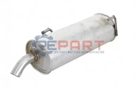 Глушник вихлопної системи задній PEUGEOT 206 1.4D 09.01-04.09 BOSAL 190505
