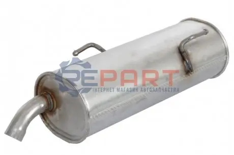 Глушник вихлопної системи задній PEUGEOT 206 1.4/1.6 09.98-12.12 BOSAL 190601